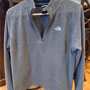 The North Face Women's Gray Quarter-Zip Sweatshirt